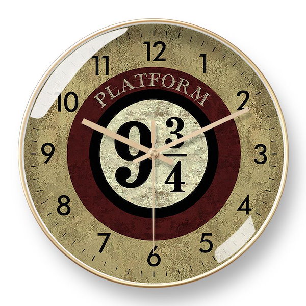 ハリー・ポッター掛け時計 Qoo10] ハリーポッター 掛け時計 ホグワーツ ク