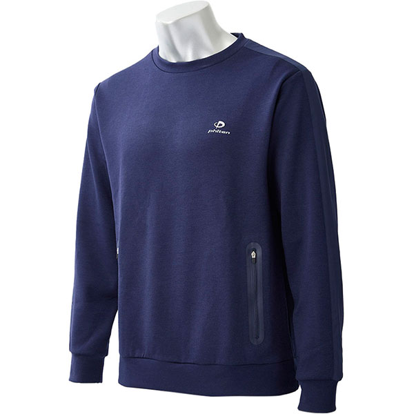 ファイテン PHITEN リカバリーウェア プルオーバー メンズ ネイビー JG558004 JG558005 JG558006 10,395円