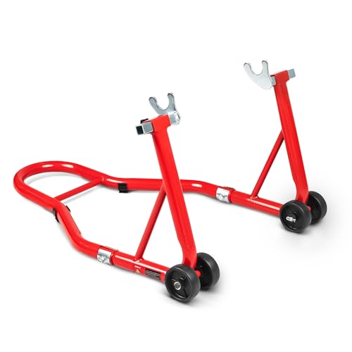 色：レッド サイズ：U型 Donext バイクスタンド リア メンテナンススタンド 後輪用 整備用