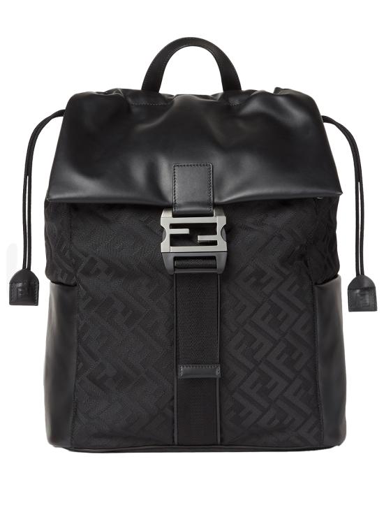 FENDI Men Backpacks 7VZ090 AVC6 F0SAJ NERO RUT