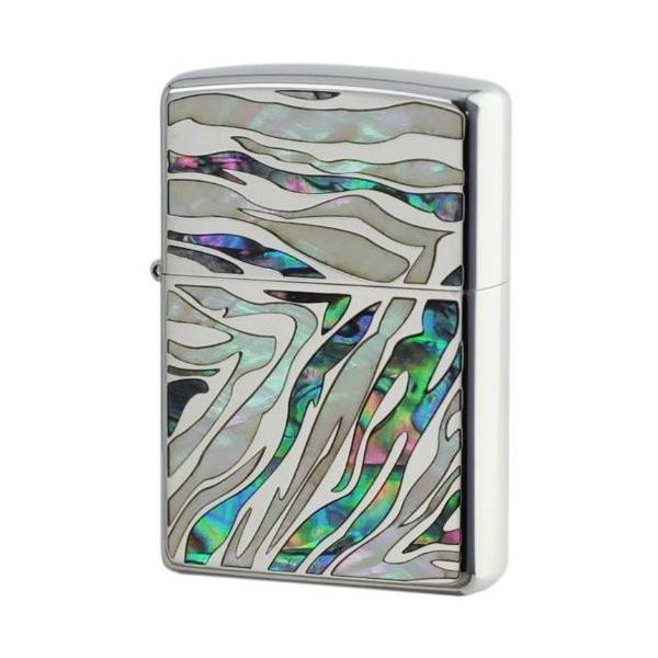 ZIPPO ライター サファリ ゼブラ グリーン SFR-ZA
