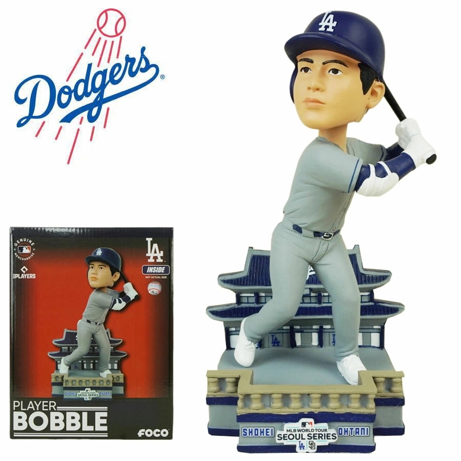 大谷翔平 ボブルヘッド 9.5インチFOCO MLB BIG HEADS 9.5INCHLA DODGERS ロサンゼルス ドジャースメジャー リーグ 韓国 ソウルシリ 19,990円