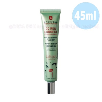 【45ml】 CC レッド コレクト クリーム/에르보리앙 CC 레드 코렉트 크림