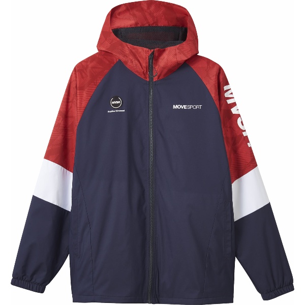 デサント DESCENTE ムーブスポーツ HEATNAVI TOUGH 総柄フルジップフーディー マルチスポーツ WUPニットジャケット ST4FWB31M-RDNV