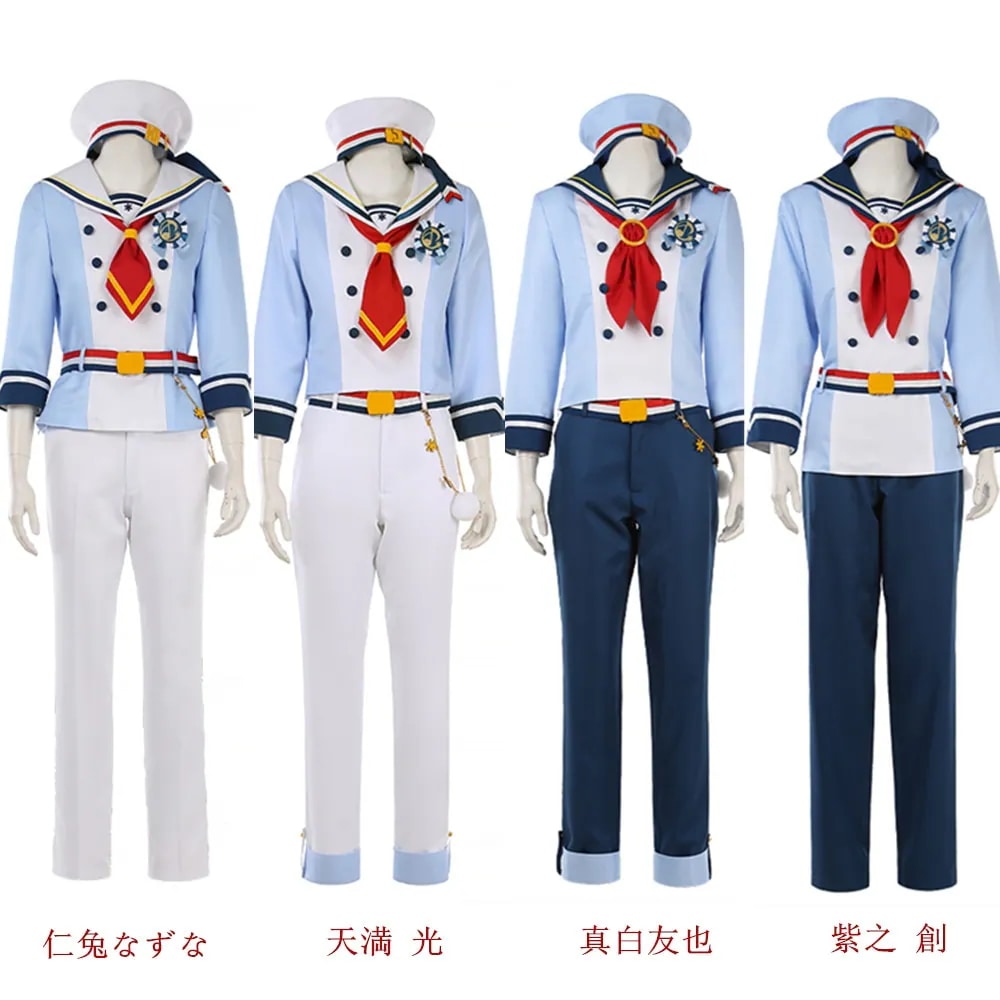Ensemble Stars あんさんぶるスターズ Ra*bits UNIT 仁兔なずな 天満 光 真白友也 紫之 創 コスプレ衣装 コスチューム ハロウィン 变装 仮装