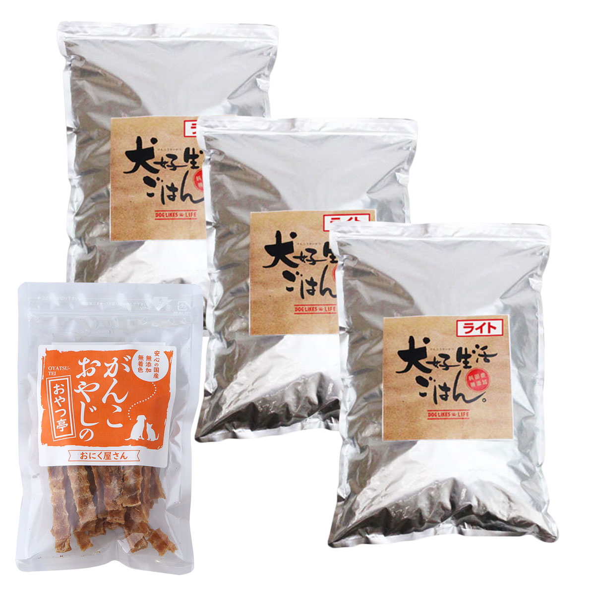 ごはんライト 7.5kg【国産たじま鶏ジャーキー40g付き】