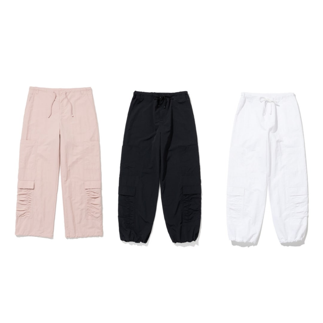 【New jeansハニー着用】Double pocket ナイロンカーゴパンツ