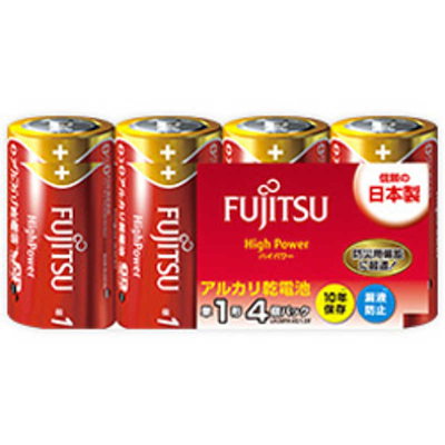 他サイト： FDK LR20FH(4S) アルカリ乾電池単1形 4本パック LR20FH4Sの商品画像