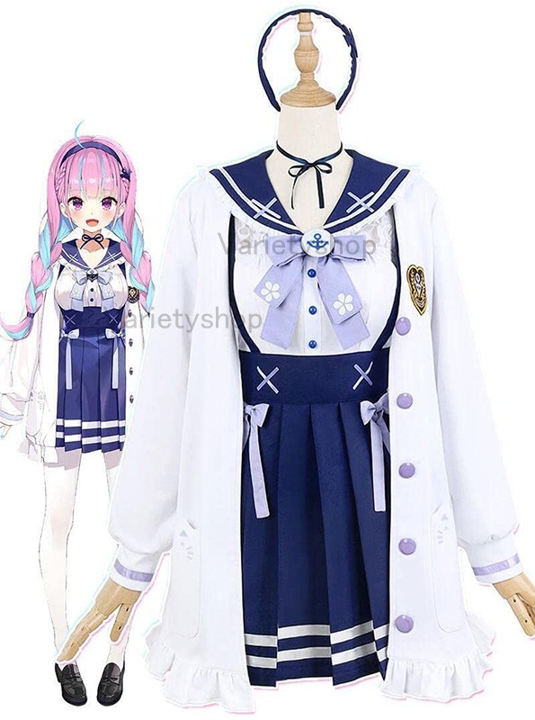 YouTuber 湊 あくあ （みなとあくあ） コスプレ用衣装 コスチューム コスプレ 仮装 男女兼用 コスプレ用衣装 クリスマス仮装 コスチューム