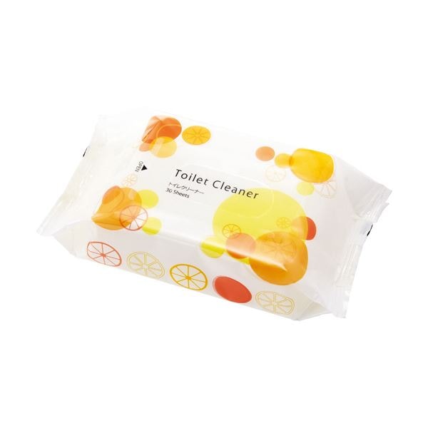 TANOSEE トイレクリーナー重曹＆セスキ シトラスオレンジの香り 1セット（1200枚：30枚40パック）