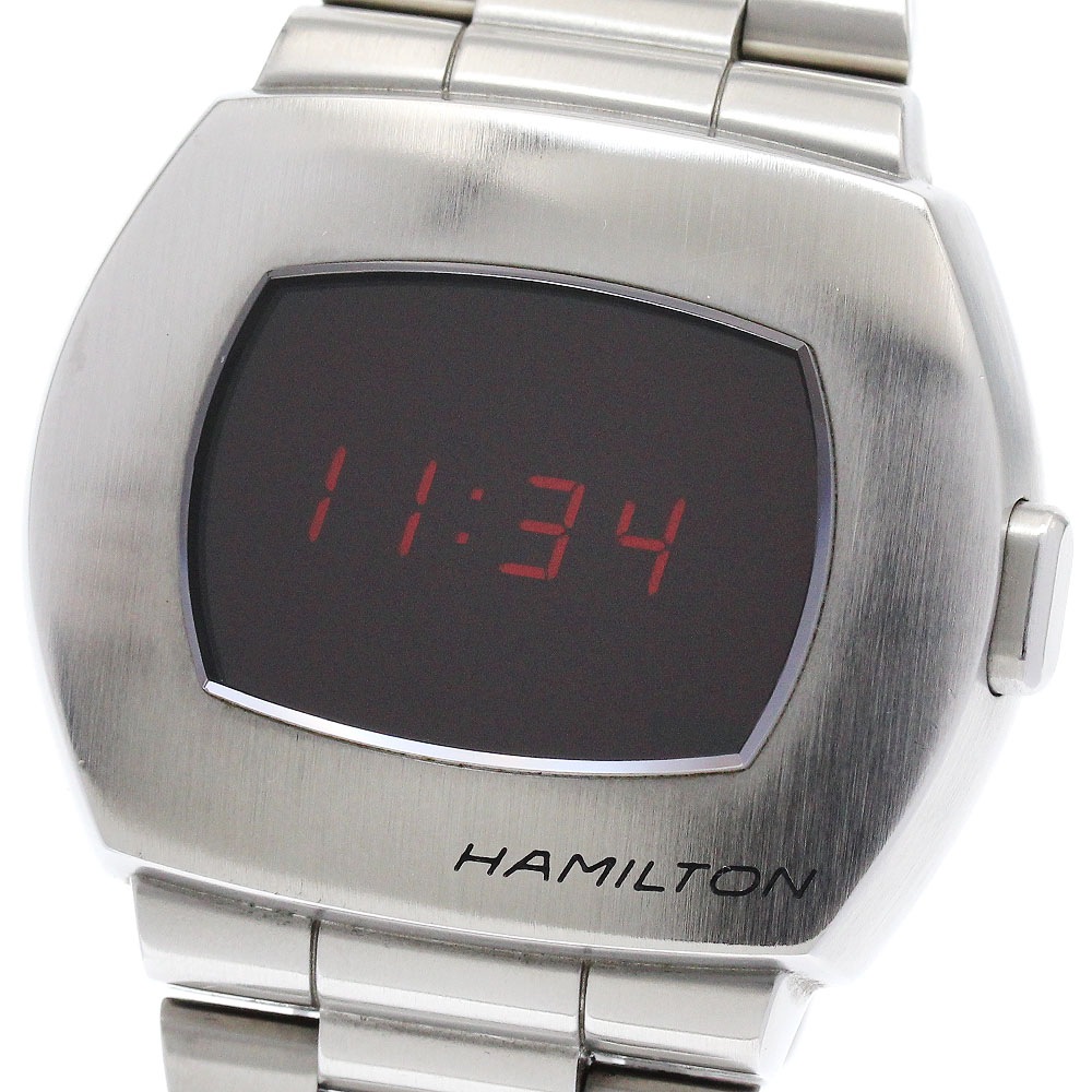 ハミルトン HAMILTON H524140/H52414131 アメリカン クラシック PSR 50周年記念 クォーツ メンズ 箱・保証書付き_880824【中古】
