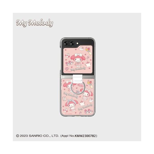 SLBSマイメロディリングスーツケースGalaxy Z Flip5