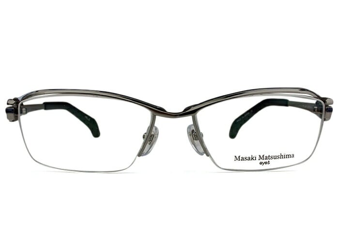 メガネ MF-1246 c.3 ライトグレー・ネイビー 大きい