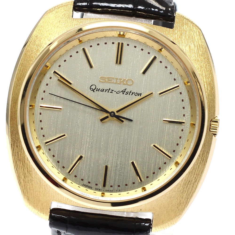セイコー SEIKO SCQZ002/9F61-0A50 アストロン ヒストリカル コレクション K18YG 500本限定 クォーツ メンズ 良品 _942250【中古】