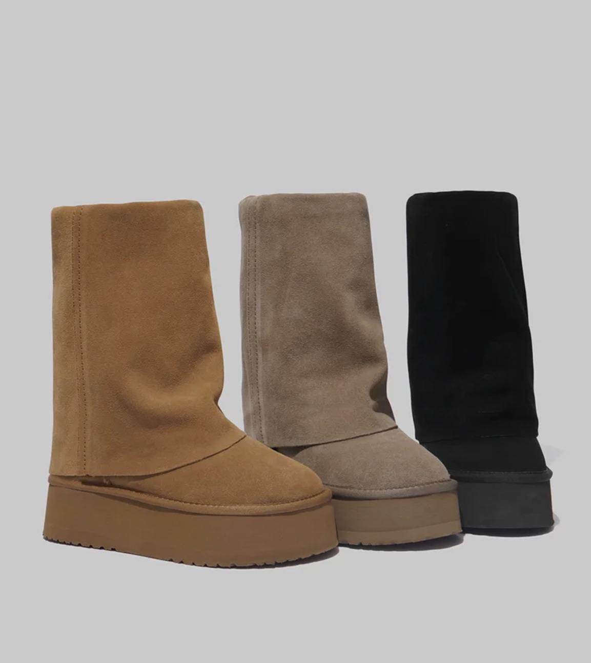 MAXI FOLDED BOOTS MIDDLE(10inch)その他 ブーツ・ブーティー