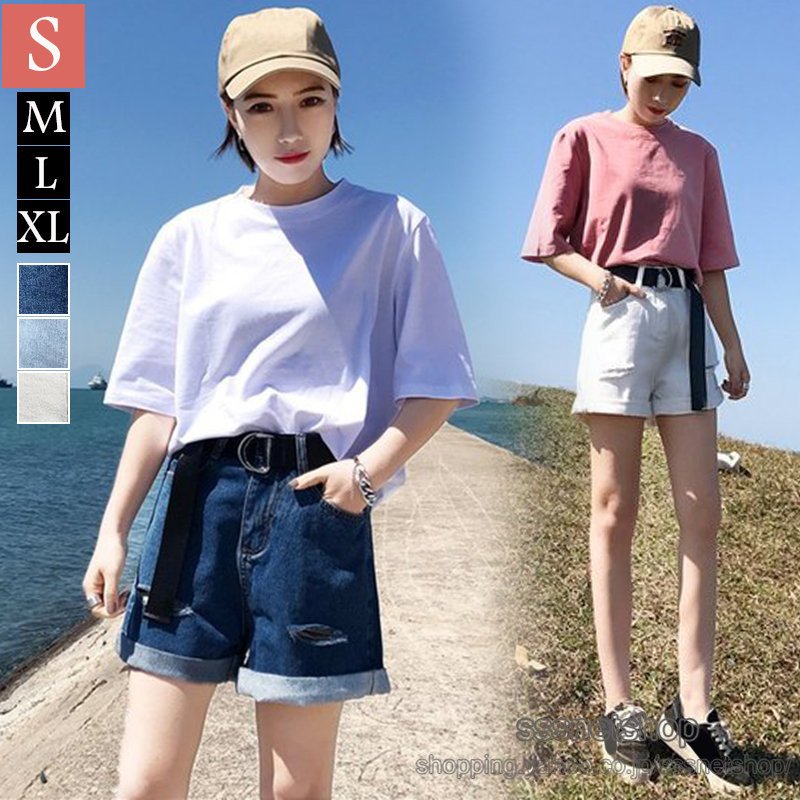 ショートパンツ デニム風パンツ 夏服 超安い品質