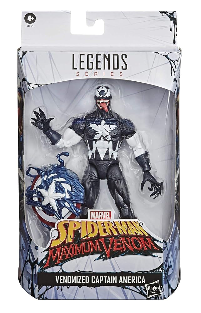 ハズブロ マーベルレジェンド ヴェノマイズド・キャプテン アメリカ / Hasbro ベノム VENOM ヴェノム キャップ　MARVEL