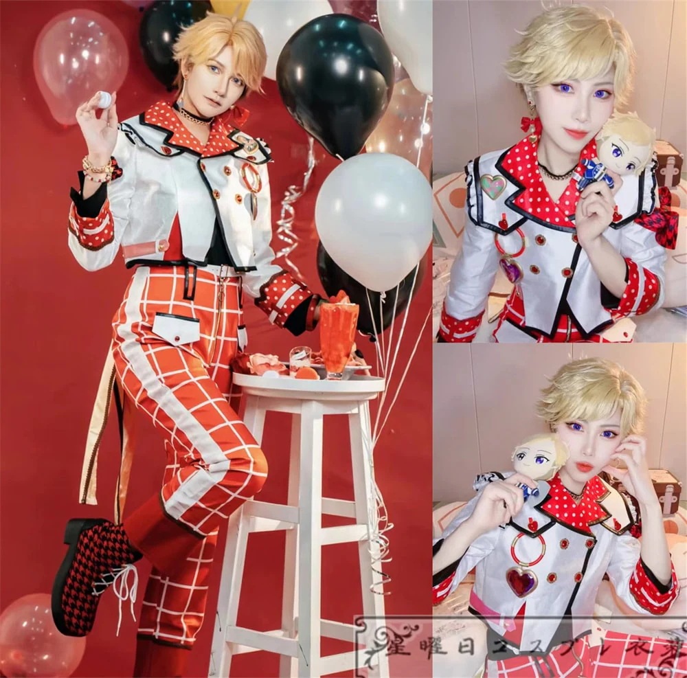 ES あんさんぶるスターズ スカウト！Made Me 才能開花後 鳴上嵐 南雲鉄虎 漣ジュン HIMERU コスプレ衣装 コスチューム ハロウィン 変装 仮装