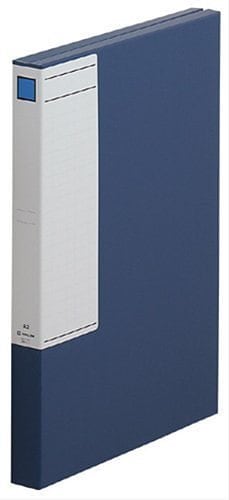 （まとめ買い）図面ファイルGS厚型 A2 青 1182 00845973 [x3]