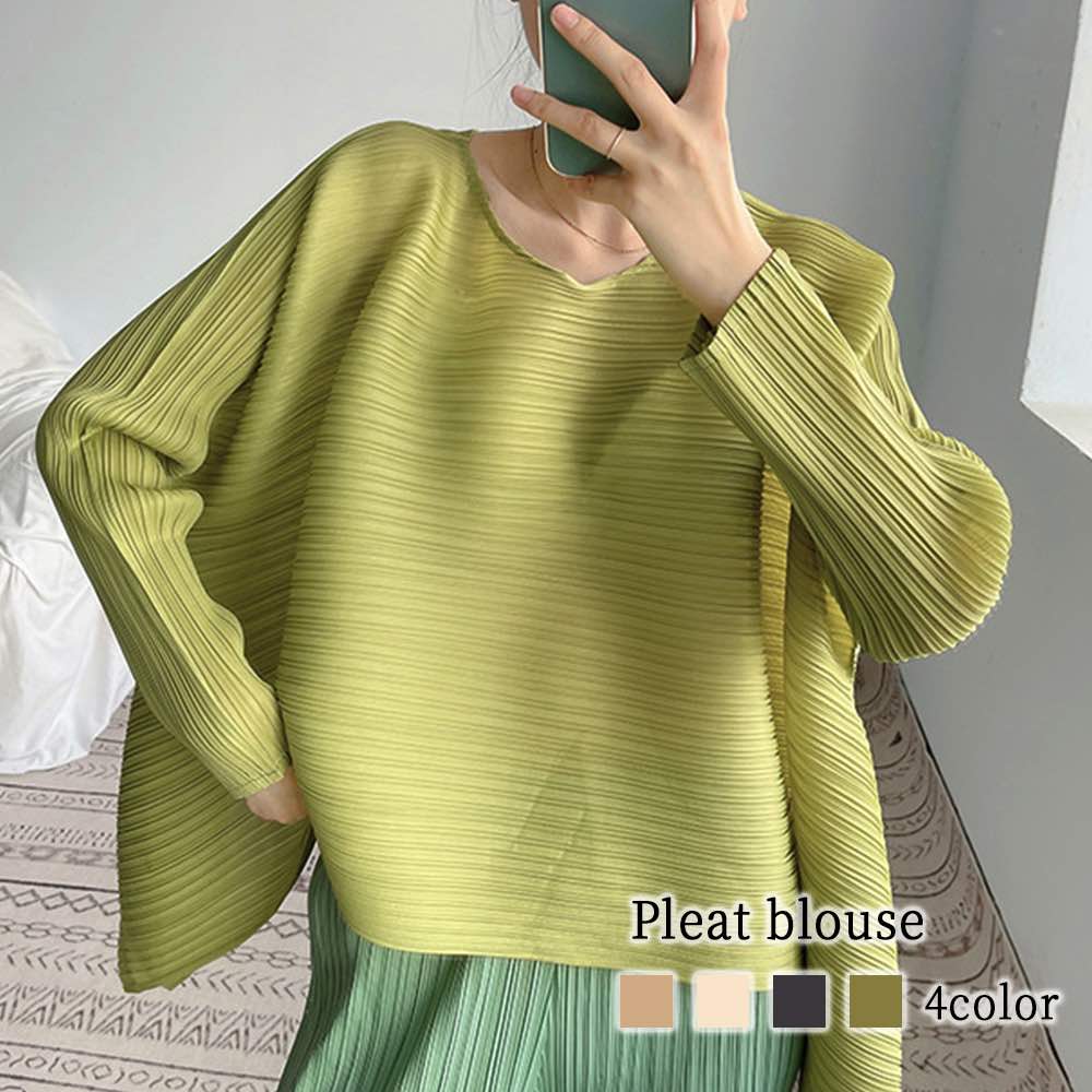 ブラウス レディース プリーツブラウス 黒 ノーアイロン ワンピース Tシャツ 春 レース 安い カットソー ブランド スーツ オフィス カジュアル 冬 秋 きれいめ 高品質 人気 フォーマル フリル