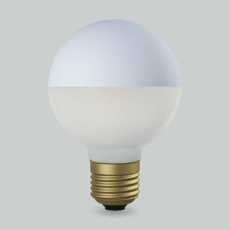 ビートソニック　フィラメントLED電球 　Siphon　ボール70 マットホワイト+フロスト[E26 /ボール電球形 /40W相当 /電球色]　LDF105D