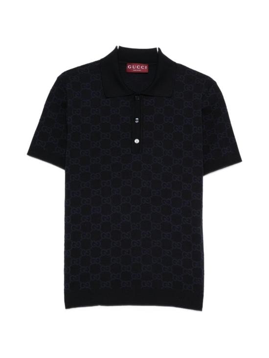 GUCCI Men Polo Shirts 855058 XKFEN4588 Blue