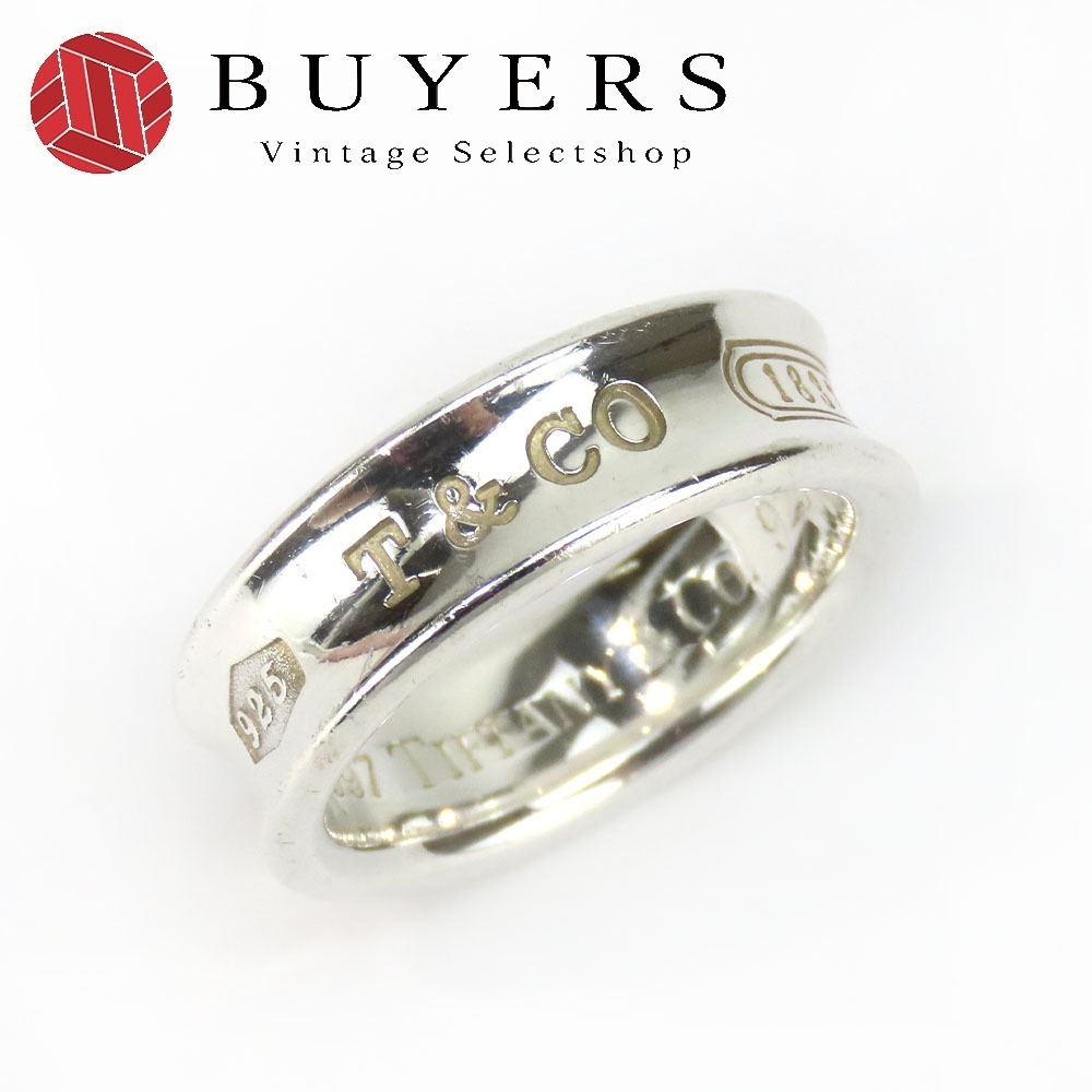 中古 リング・指輪 1837 ナロー シルバー925 約8.3g シルバー 約＃16 アクセサリー レディース メンズ