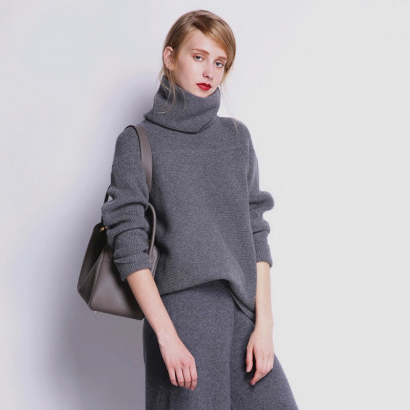 大好評売り切れ必至の人気物！カシミア レディース セーター ハイネック セーター A1796