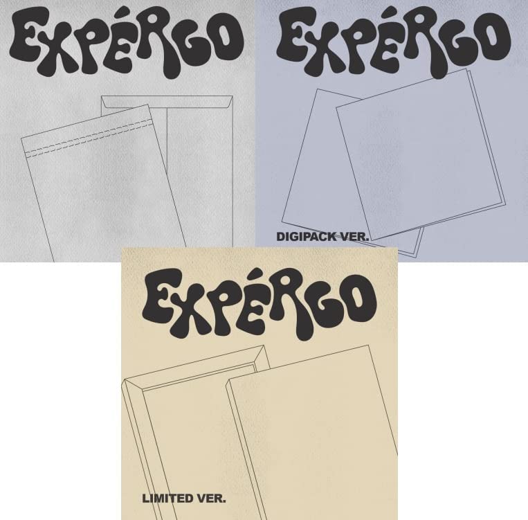 [3種セット]エンミックス NMIXX - expérgo [digipack limited cover random] [韓国盤](丸筒ポスター別々発送)