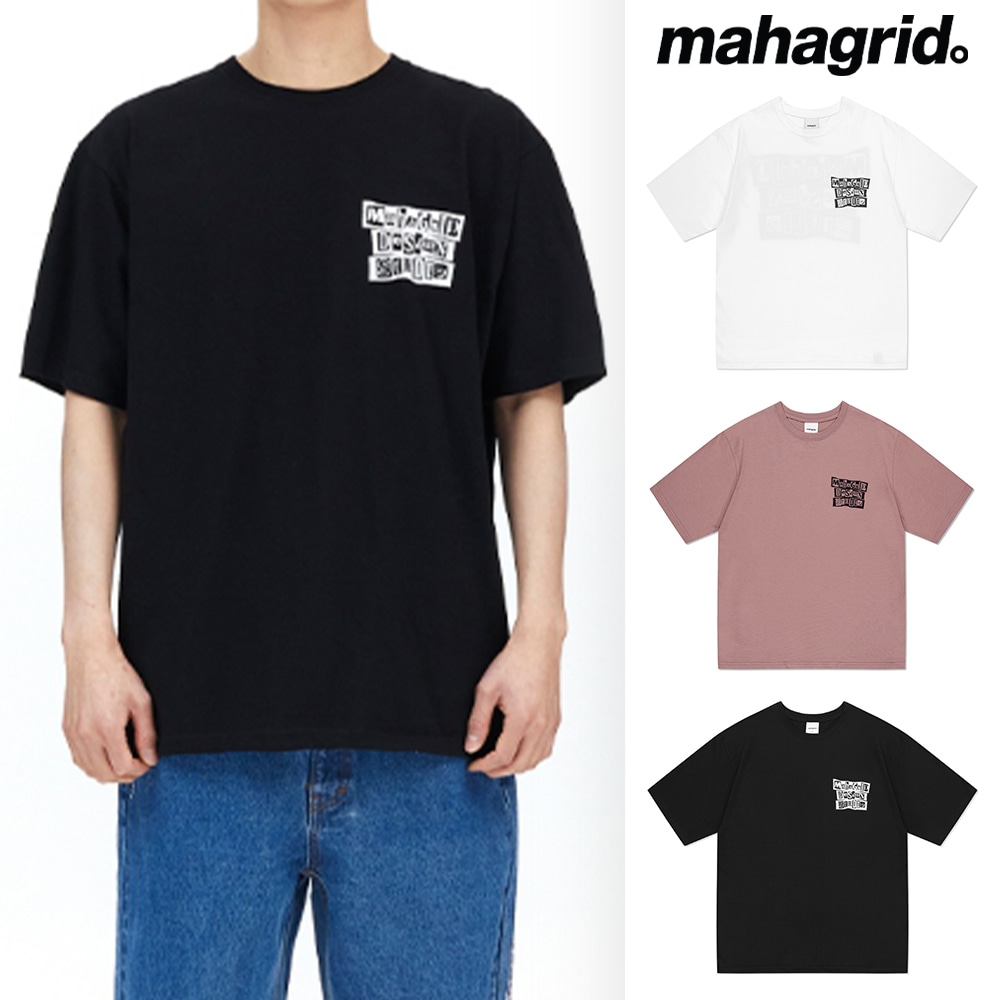 mahagrid] RANSOM NOTE TEE Tシャツ・カットソー
