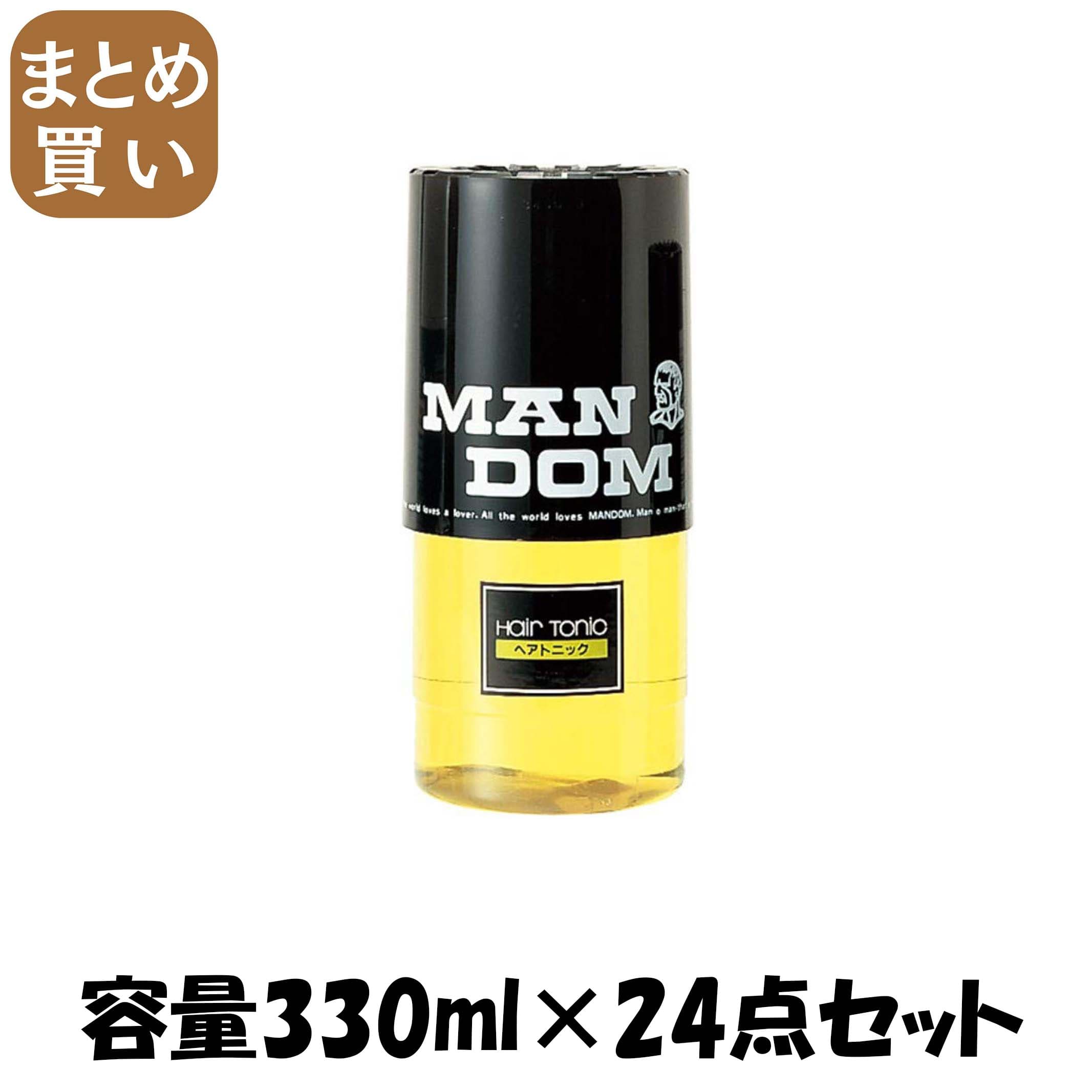 【まとめ買い】マンダム　ヘアトニック　大 容量330ML×24点セット マンダム スタイリング