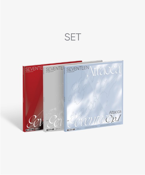 [正品] SEVENTEEN- 9th Mini Album [Attacca] (Set)