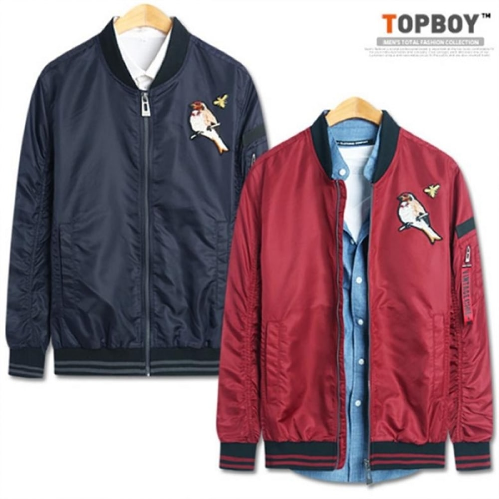 (TOPBOY) フライングエンブロイダリーベーシックフィットスカザンジャケット (JW462) 5,774円