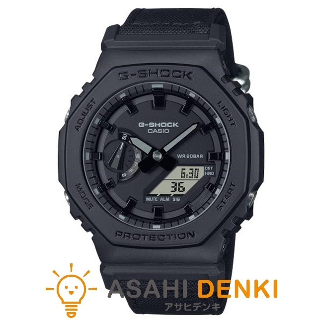 腕時計・時計 カシオ GA-2100BCE-1AJF G-SHOCK Utility blackシリーズ アナログ・デジタル メンズ