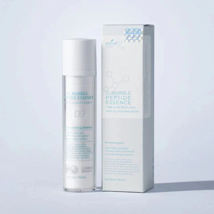 [国内正規品] ディーエムセル O2バブルペプチドエッセンス 50mL×2個セット DMCELL 世界最先端 テクノロジー クリーンビューティー メーカー 韓国 BNP バイオナノプロテイン