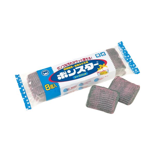 (まとめ) ボンスター ソープパッド 1パック（8個） (×30セット)