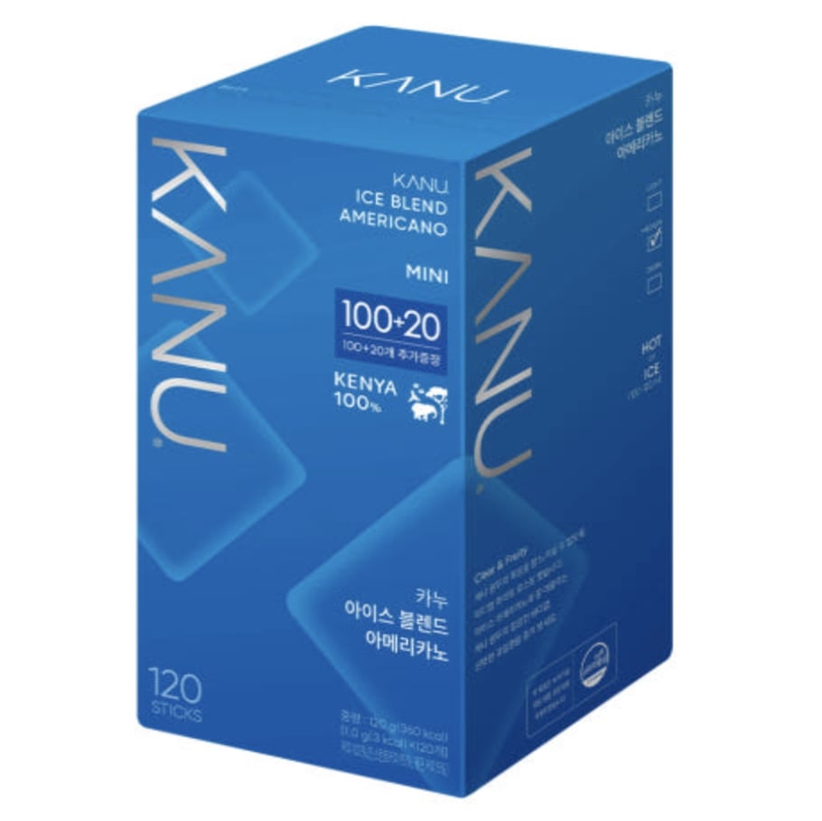 [ 冷たい水にもサッと溶ける] アイス ブレンド アメリカーノ 120個入, 1BOX