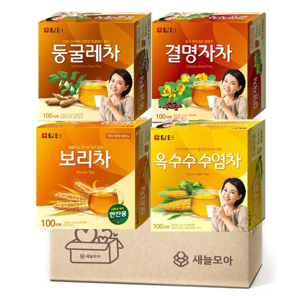 シャンモアダムター茶4種