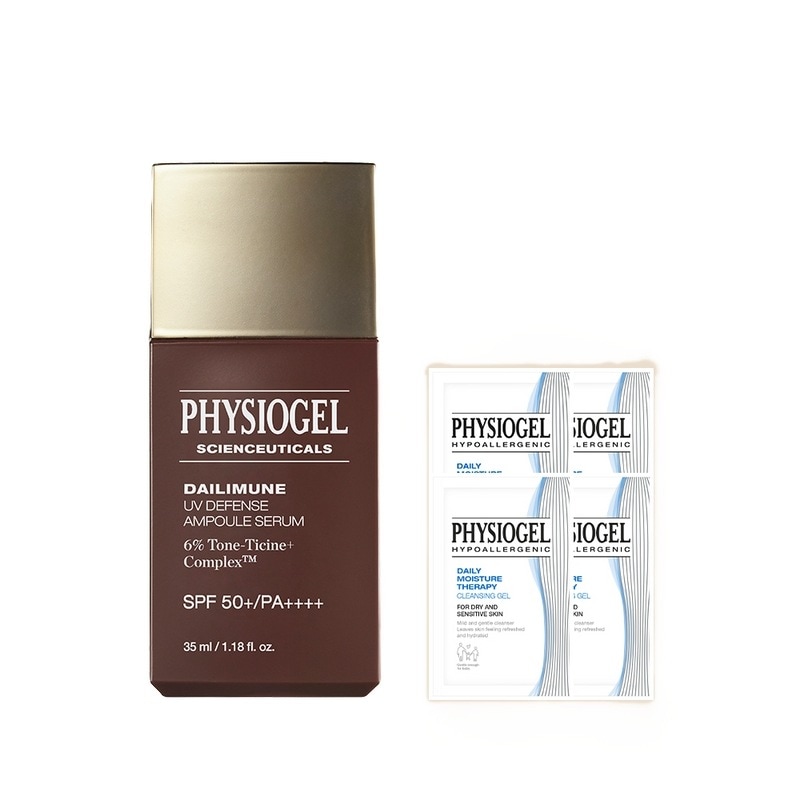 フィジオゲルデイリームUVディフェンスアンプルサンセラム35ml SPF 50+ +サッシェ5ml 4個