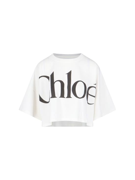 CHLOE Women Tops 24AJH09183 101 White