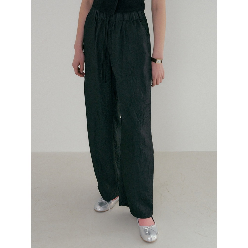 REORG TIR バンディング パンツ ブラック