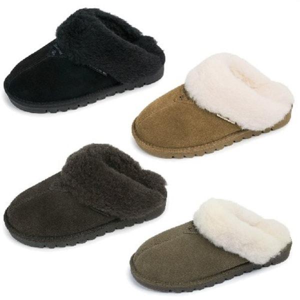 ELARA MENS 男性用防寒ウールスリッパ 4種 K2906001,002,004,311RD-SG