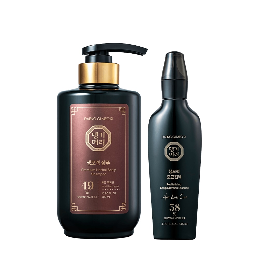 [生毛力 脱毛ケア SET]生毛力 脱毛シャンプー 500ml + 生毛力毛根エキス 145ml