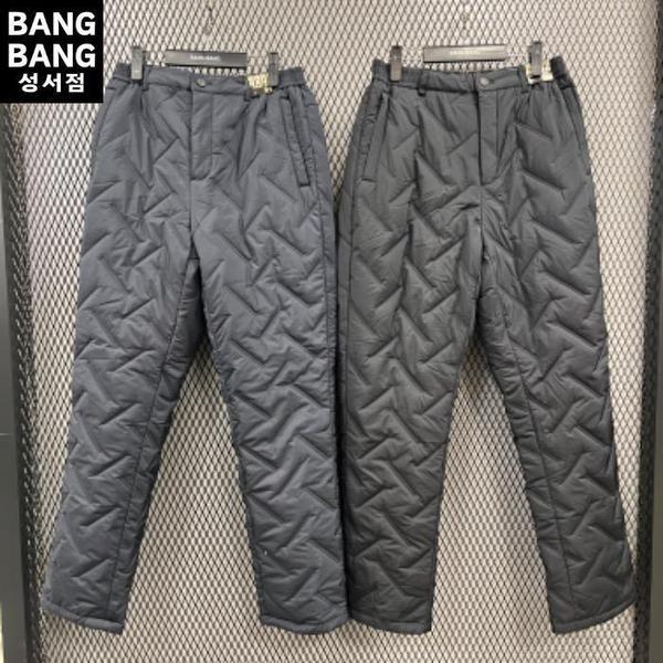 HC04 冬の男性用バックバンディング ポケットジッパー パディング綿パンツ 真冬のキルティング 暖かい釣り (S42852208)