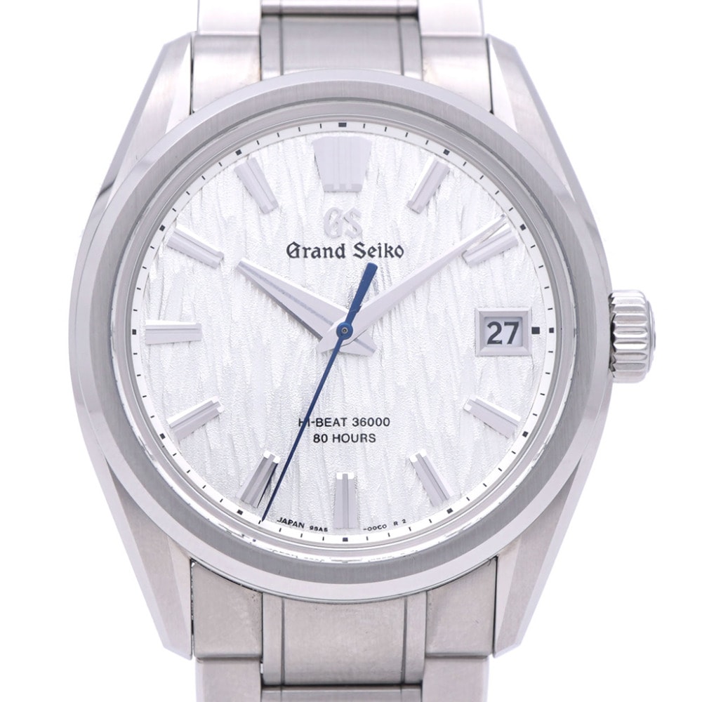 新品同様 自動巻き グランドセイコー ディズニー100 リミテッドエディション 白樺 SLGH023 / 9SA5-00C0 腕時計 ステンレススチール シルバー 1439【中古】 メンズ