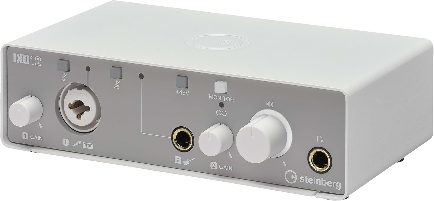 スタインバーグ Steinberg USB2.0 オーディオインターフェイス 24bit/192kHz ホワイト IXO12 W