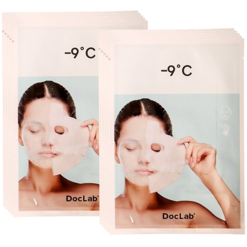 DocLab マイナス9℃ クーリングマスクパック (30g × 5枚) (2箱)