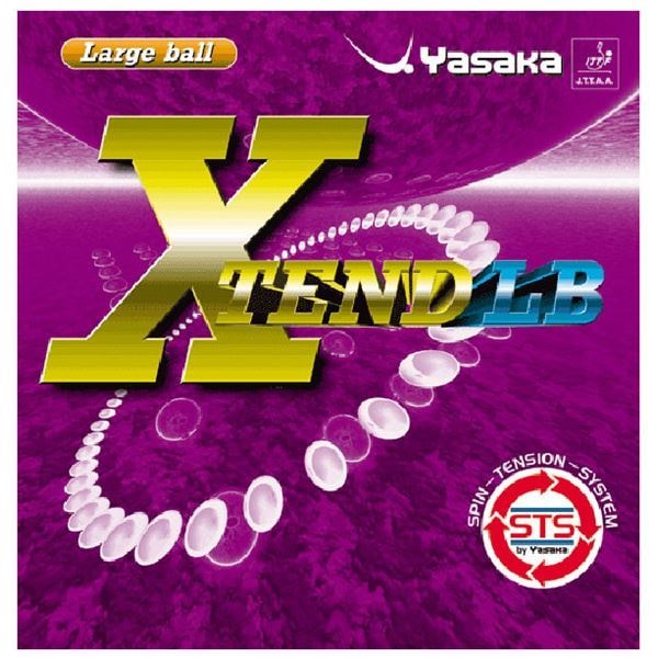 ヤサカ（Yasaka） ラージボール用表ソフトラバー エクステンドLB B65 アカ TA