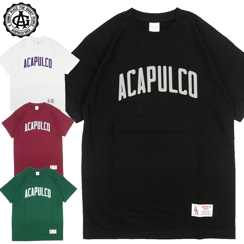 【Acapulco Gold/アカプルコゴールド】Tシャツ 半袖/VARSITY TEEストリート スケーター メンズ レディース ファッション