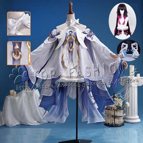 【品質良い 大好評中】原神 げんしん genshin 風 少女 コロンビーナ コスプレ衣装 ウィッグ 靴 cosplay コスチューム ハロウィン クリスマス